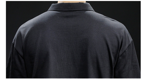 Title 2, Mens Loose Cotton Short-sleeved T-shirt Comfor...