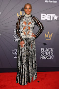 Mary J Blige at the 2018 BET Black Girls Rock! Awards.