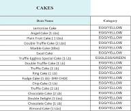 Cakes menu 1