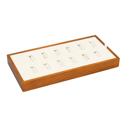 Title 1, Solid Wood Jewelry Display Plate for Necklace R...