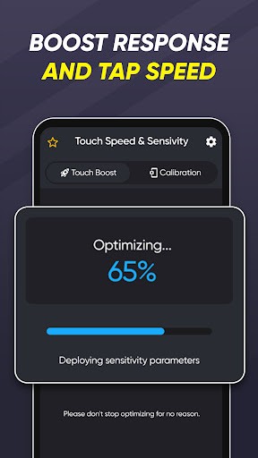 Screenshot Touchscreen Response Speed Up