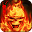 Fire Skull Zipper Lock Screen Download on Windows