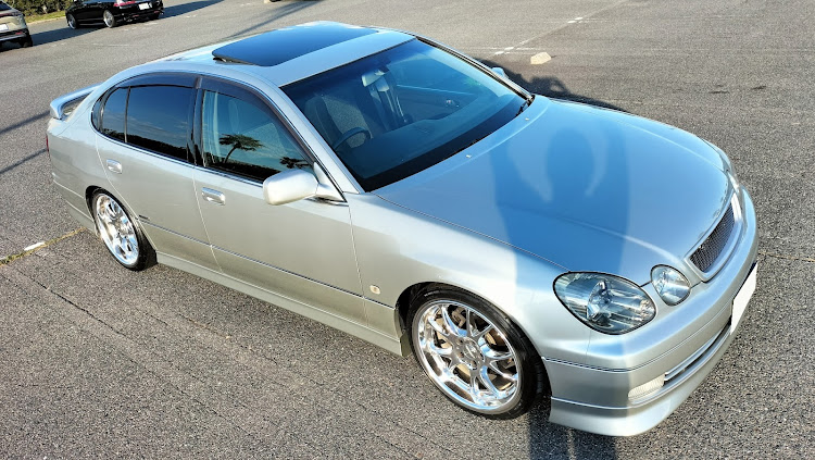 アリストの自分の車のレアパーツ・アリスト JZS161・2JZ-GTE・シルバーメタリック　1C0・マリーナホップ広島に関するカスタム事例の投稿画像10枚目