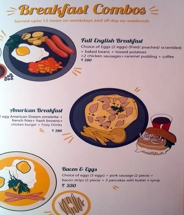 Yolkshire menu 