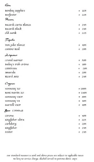 Anjum - Fairmont Jaipur menu 6