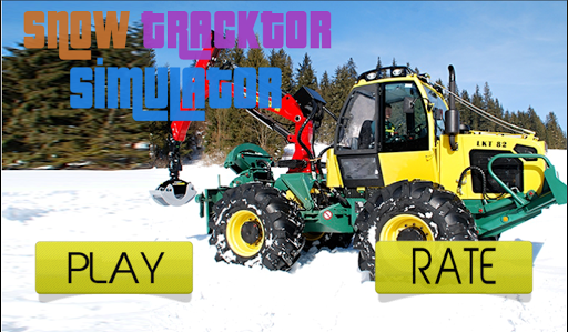 Snow Tractor Simulator 2016