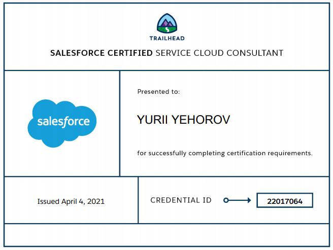 salesforce certification