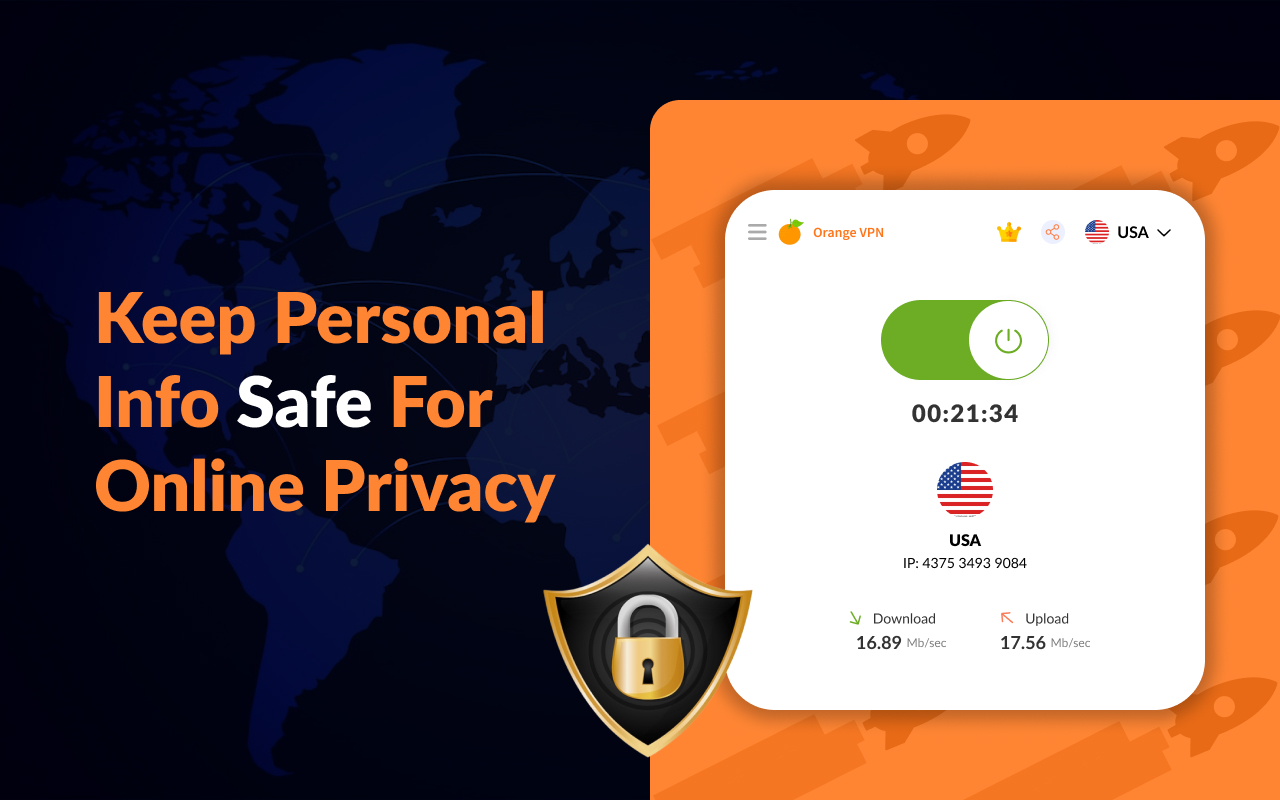 Orange VPN | Secure VPN Proxy Preview image 5