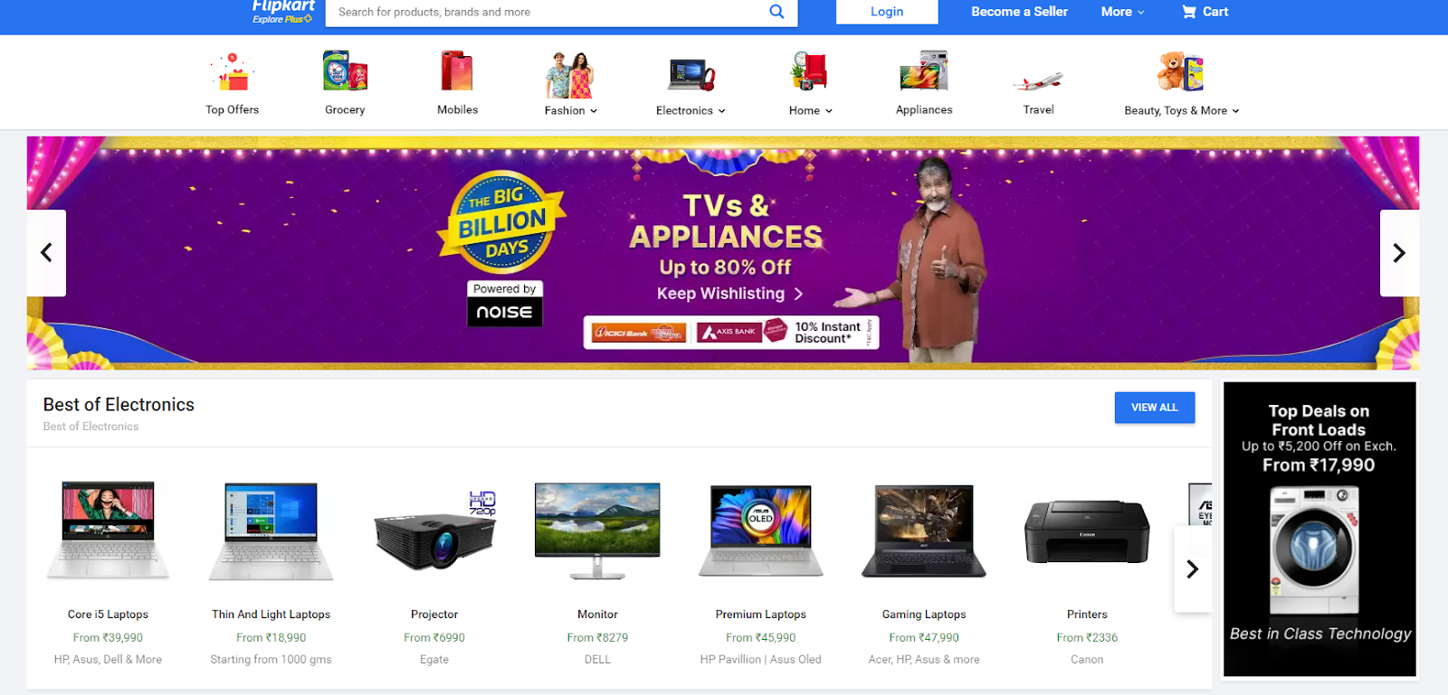 Online Shopping Site for Mobiles, Electronics, Furniture
