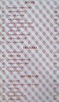 Sitaare menu 1