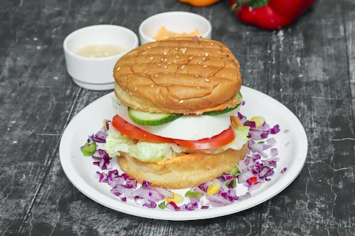 Cottage Cheese Grilled Burger