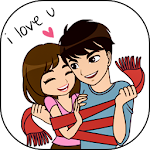 Cover Image of Download Romantic Love Stickers WAStickerApps 1 APK