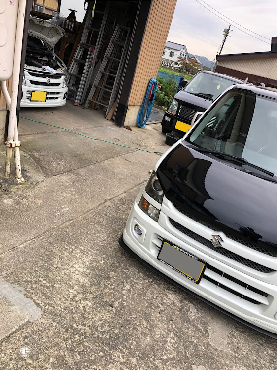 ワゴンRのラップ塗装・板金修理・ワゴンR・J-LINE・山形に関するカスタム事例の投稿画像1枚目