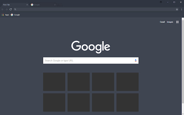 Arc Dark color theme chrome extension