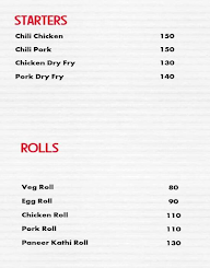 Tripti Restaurant menu 1