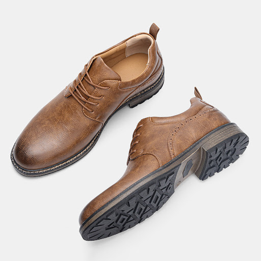 Title 2, Mens Casual Comfortable And Minimalist Leather...