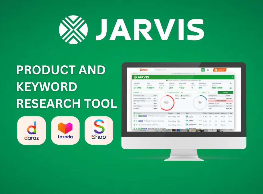 Jarvis - Product Research for Daraz & Lazada Preview image 1