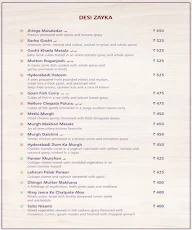 Melange - The Golkonda Hotel menu 6