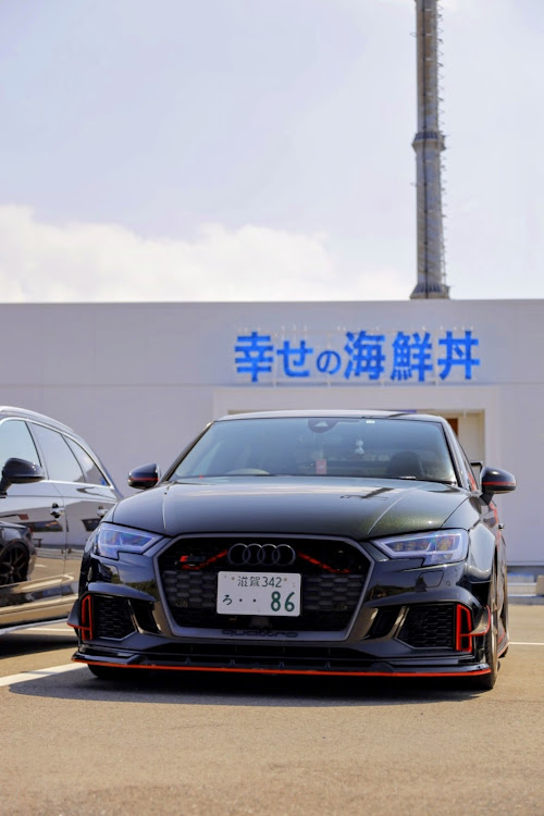 RS3 セダンの10月もよろしくお願いします・北九州オフ会・山口県　角島大橋♪・幸せの海鮮丼に関するカスタム事例の投稿画像14枚目