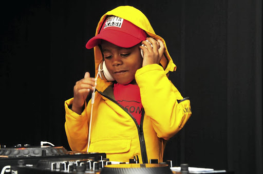 DJ Arch Jnr's little sister is following in his footsteps.