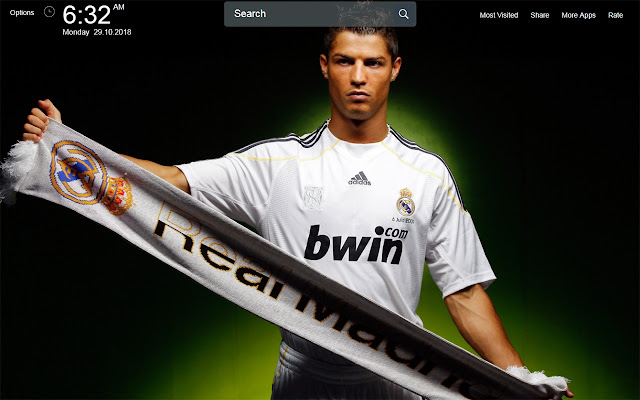 Cristiano Ronaldo Wallpapers Theme New Tab