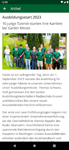 Screenshot Garten-Moser