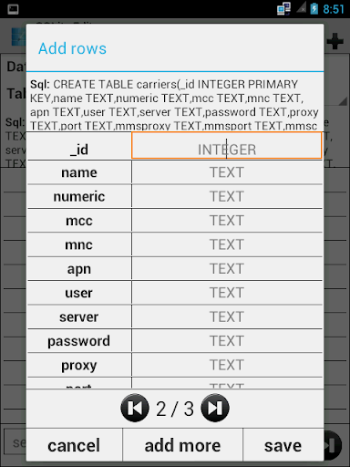 SQLite Editor Lite