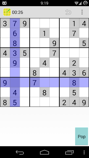 Sudoku Sudoku Puzzles Game