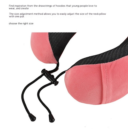 Title 8, U-shape Memory Foam Travel Pillow for Neck Supp...