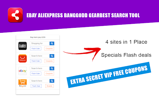 Ebay Aliexpress Banggood GearBest FREE Coupon