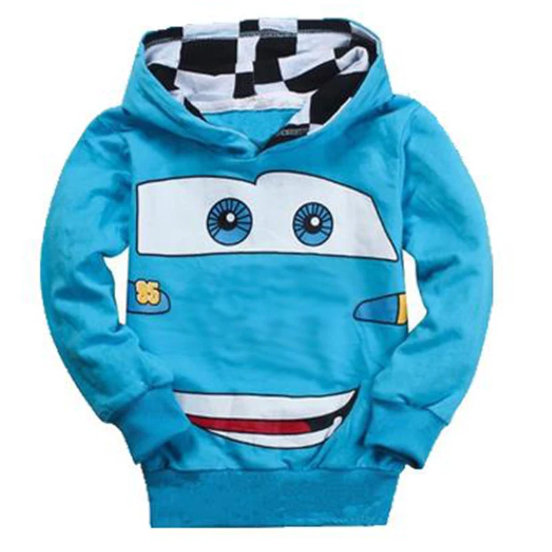 Sweat-shirt Enfant Col Rond Manches Longues Motif Dessin Animé À Capuche Confortable et Chaleureux Pour Un Usage Quotidien Des Enfants