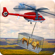 Animal Helicopter Sea Transport  Icon