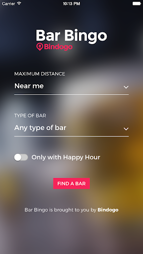 Bar Bingo - Happy Hour Finder