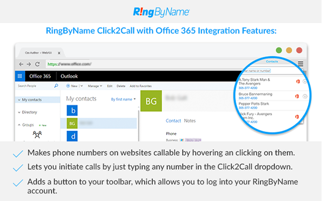 RingByName Click2Call Preview image 1