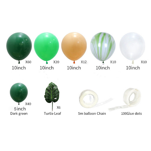 Title 4, Forest Birthday Party Decoration Balloon Supplies