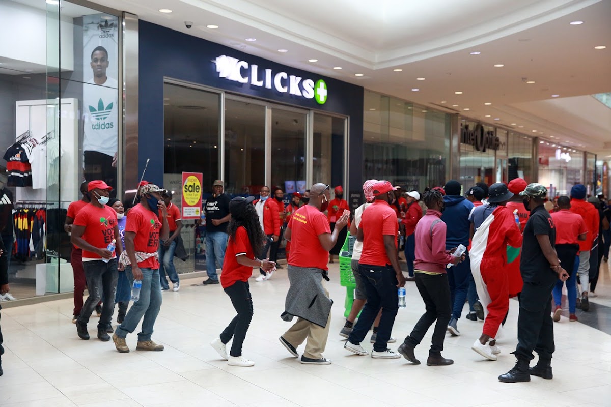 Business as usual says Clicks as EFF threatens to shut down stores