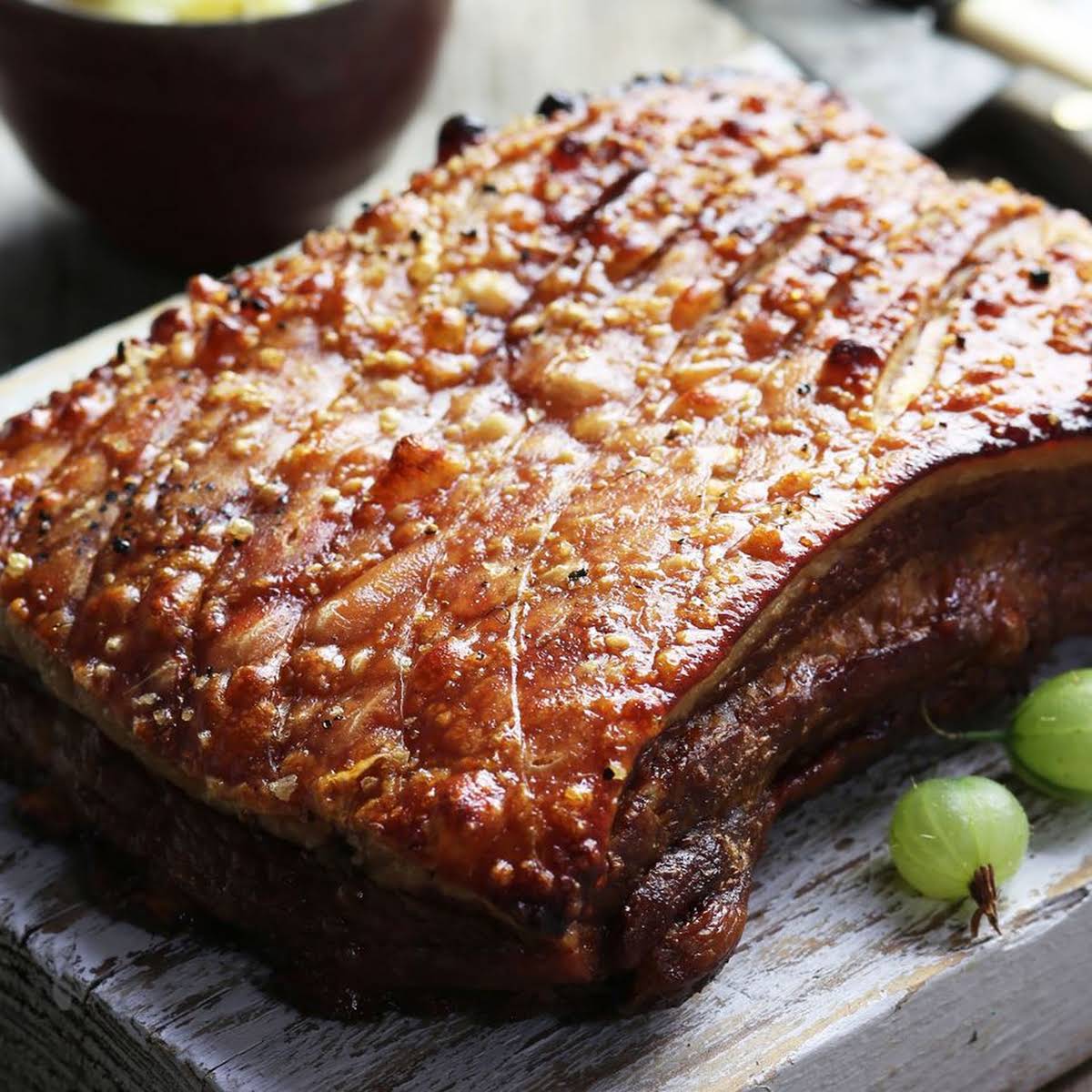 Roast Pork Shoulder Recipe Bbc
