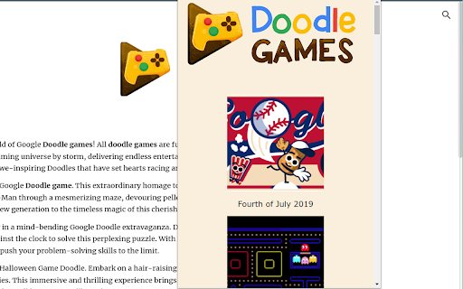 Doodle Games