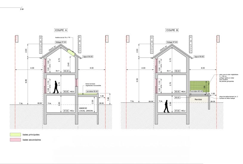  Vente Terrain à bâtir - 974m² à Rueil-Malmaison (92500) 