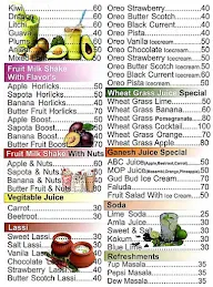 Sri Ganesh Fruit Juice & Condiments menu 5