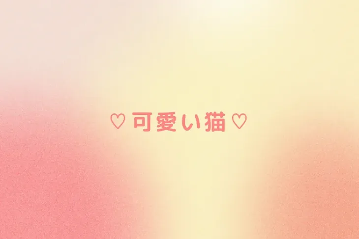 「♡可愛い猫♡」のメインビジュアル