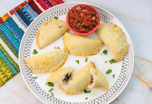 A platter of Argentine Empanadas.