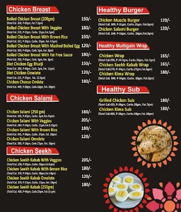 Prajapati Healthy Food Cafe menu 