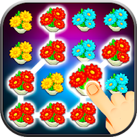 Flower Puzzle Game - Color Match Flower Games Free