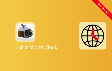 1click World Clock Preview image 0