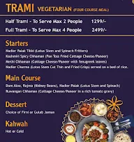 Poush - Essence of Kashmir menu 1