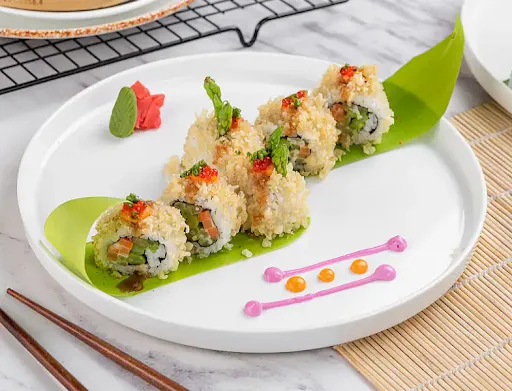 Asparagus Tempura Maki 6 Pcs