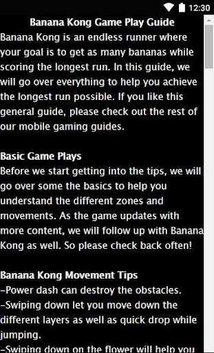 Tips and Tricks for Banana K.