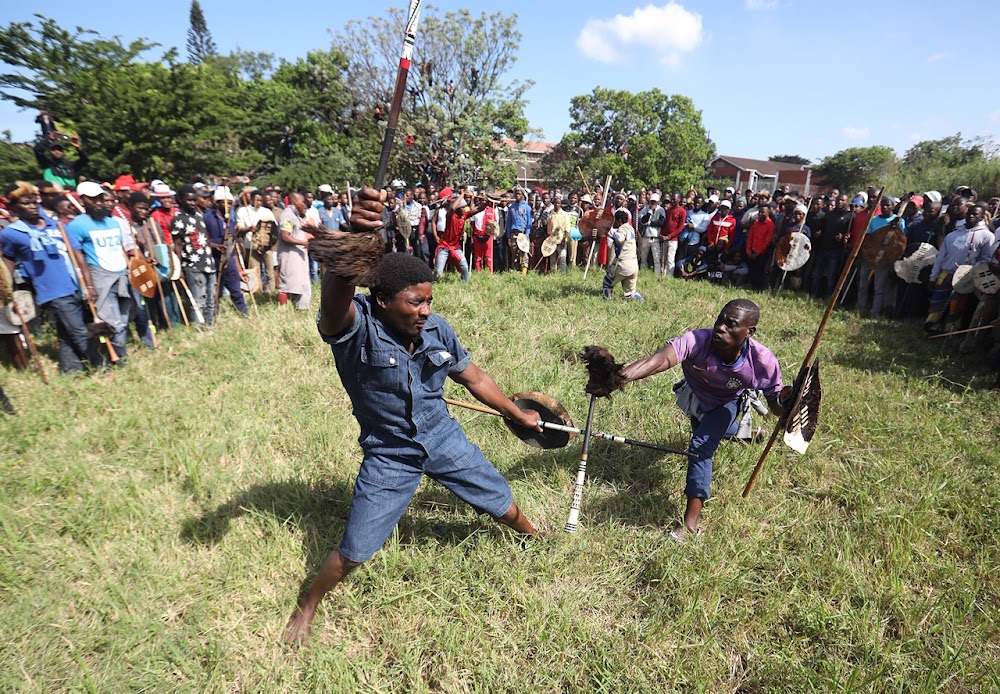 Pin on Zulu Stick Fighting