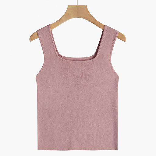 Title 8, Square Neck Camisole Womens Suit With Sleevele...